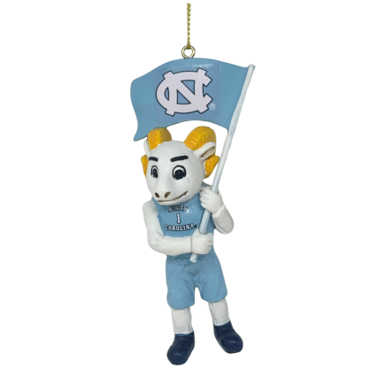 4" University of NC Ornament