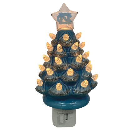 6.5" UNC Chirstmas Tree Nite Lite