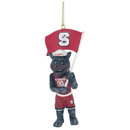 4" NC State Ornament
