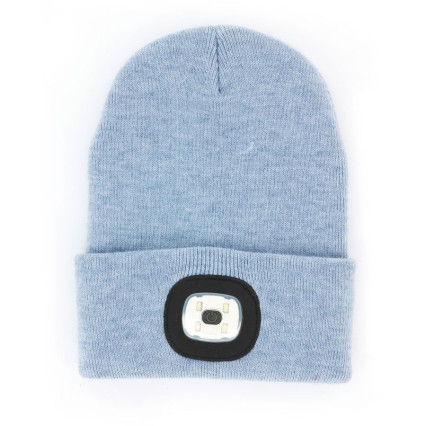 Night Scope Brightside Rechargeable LED Beanie - Blue