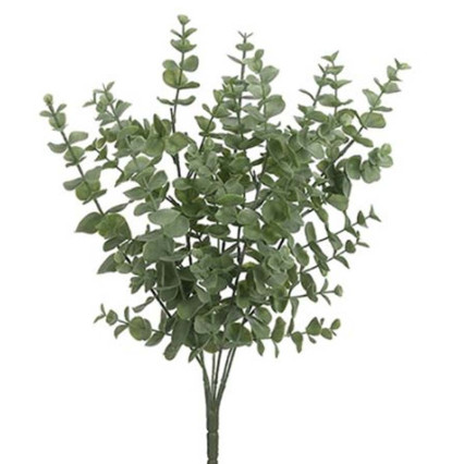 17.5" Eucalyptus Bush - Green