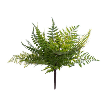 17" Mixed Fern Bush