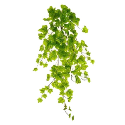 28" One-Piece Ivy Hanging Bush - Light Green
