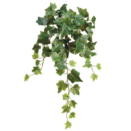 22"L Ivy Bush- Dark Green