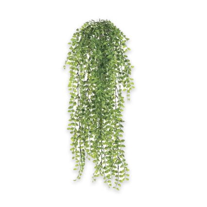 32" Small Pea Leaf Hanging Bush