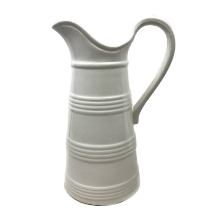 12" French Pitcher Vase