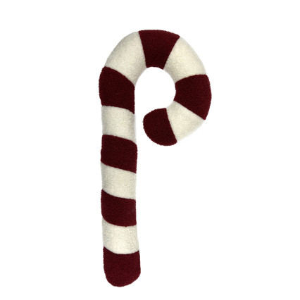 22.5" Candy Cane Indoor Pillow