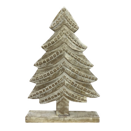 20" Wooden Tree - Natural