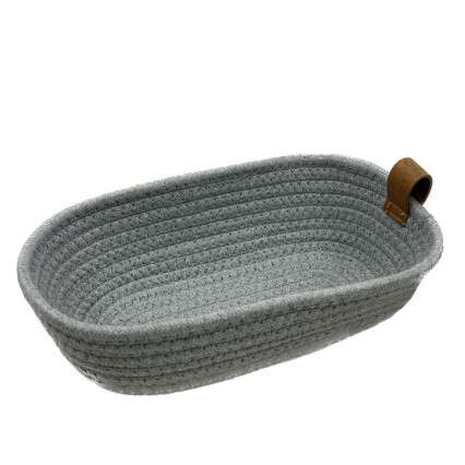 10" Small Grey Basket
