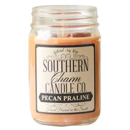 Southern Charm Candle - Pecan Praline