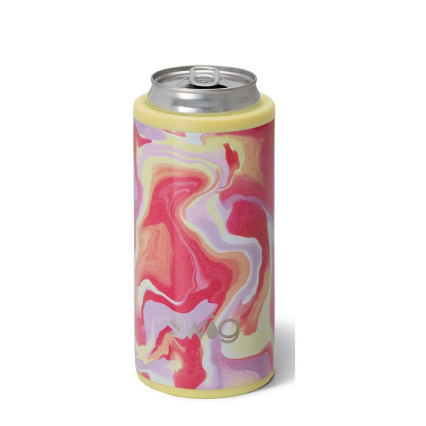 12oz Swig Skinny Can Cooler-Pink Lemonade