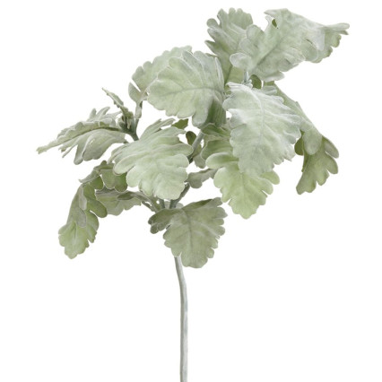19" Dusty Miller Spray - Green/Gray