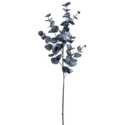 34" Eucalyptus Leaf Spray - Blue Gray