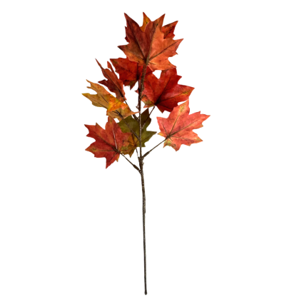 18" Fall Maple Leaf Spray