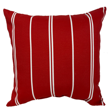 17" Pursuit Red Outdoor Pillow