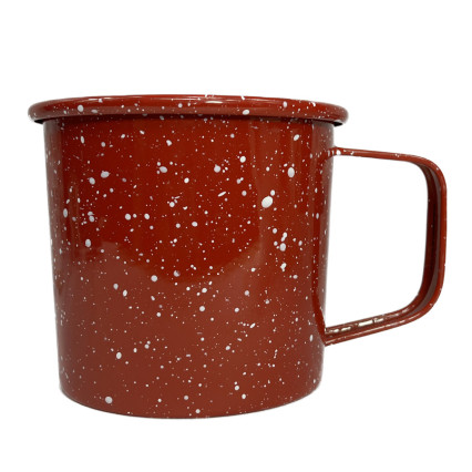 24 oz Enamel Mug - Red