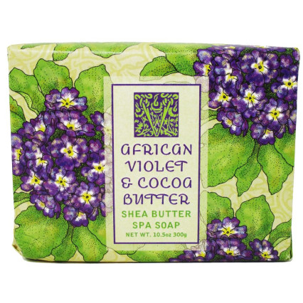 10.5oz African Violet & Cocoa Butter Soap