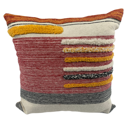18" Warm & Bright Texture Indoor Pillow