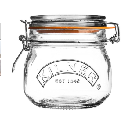 Kilner 17 oz Round Clip Top Jar