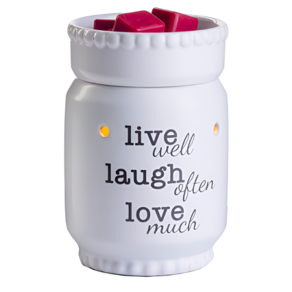 Illumination Fragrance Warmer - Live Laugh Love