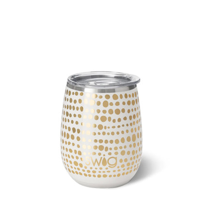 14oz Glamazon Gold Stemless Wine Cup