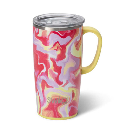 22oz Travel Mug - Pink Lemonade