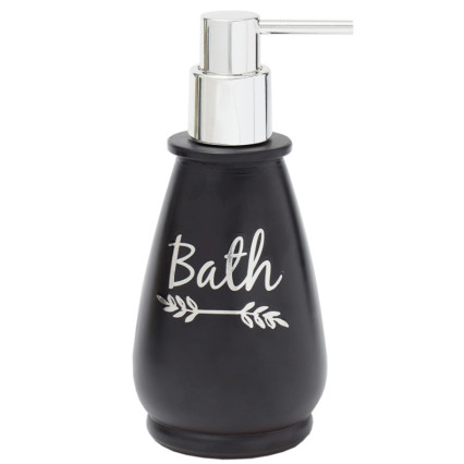 Bath Soap Dispenser - Black
