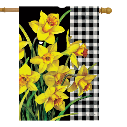 Daffodil Check House Flag