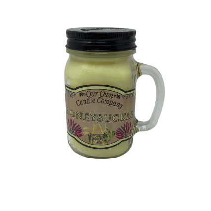 13oz Mason Jar Honeysuckle