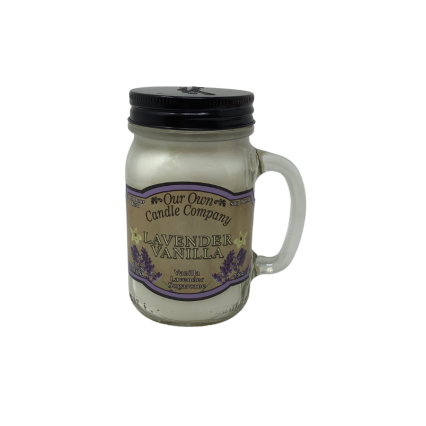 13oz Mason Jar Lavender Vanilla