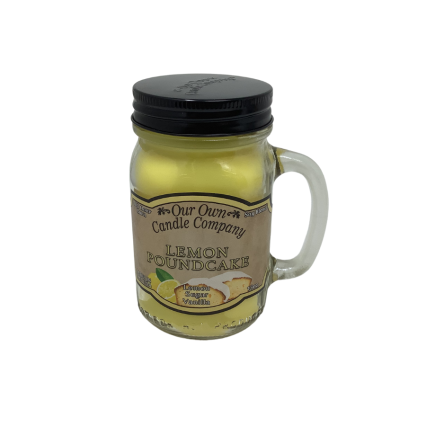 13oz Mason Jar Lemon Poundcake