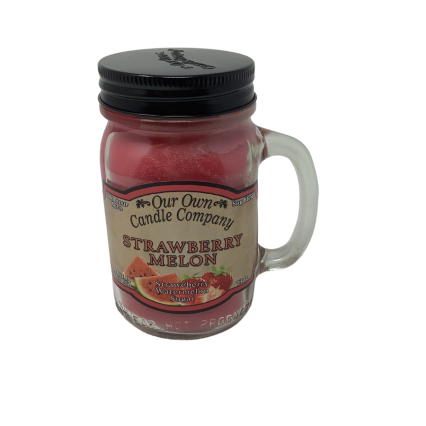 13oz Mason Jar Strawberry Melon