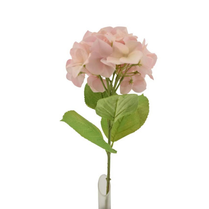 18.5" Real Touch Hydrangea Step - Pink