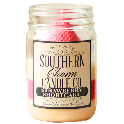 Southern Charm Candle- Strawberry Shortcake