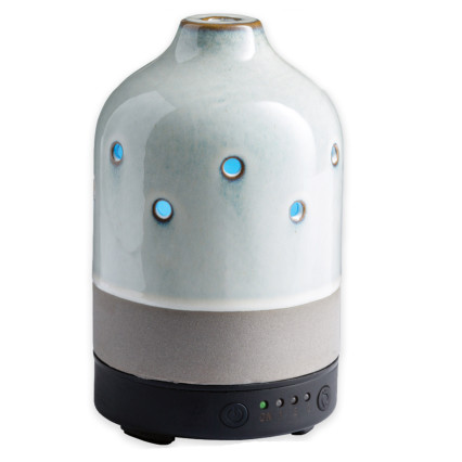 Essential Oil Diffuser with Timer - Glazed Concrete