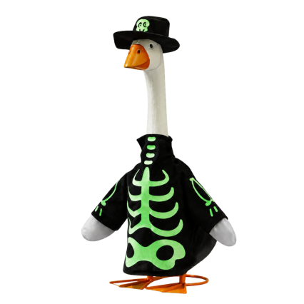 Porch Goose Outfit-Skeleton Glow in Dark
