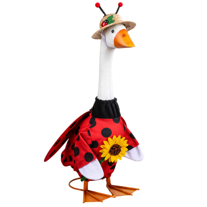 Porch Goose Outfit- Ladybug