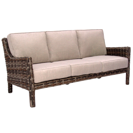 Torrence Silver Oak 3-Seater