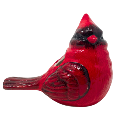 Ceramic Cardinal Vase