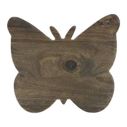 Dolly Parton Acacia Wood Butterfly Cutting Board
