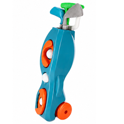 9 pc Plastic Golf Set Toy for Kids- Blue