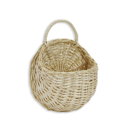 Williow Round Wall Pocket Basket
