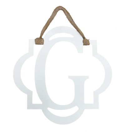 Monogram Quatrafoil G White