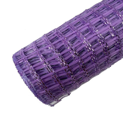 10"x10yd Wide Weave Metallic Deco Mesh - Lavender