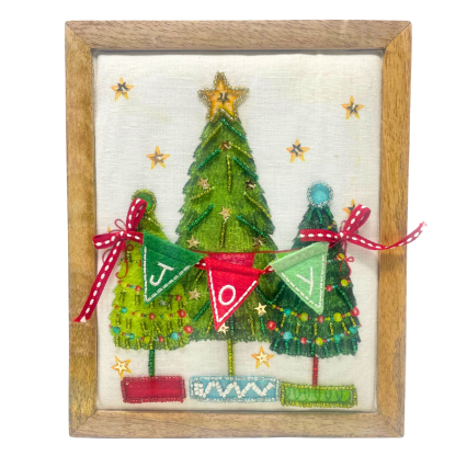 Beaded Triple Tree Block