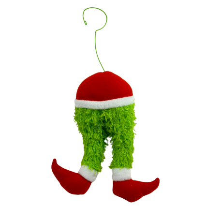 31" Grinch Bottom Half Tree Pick