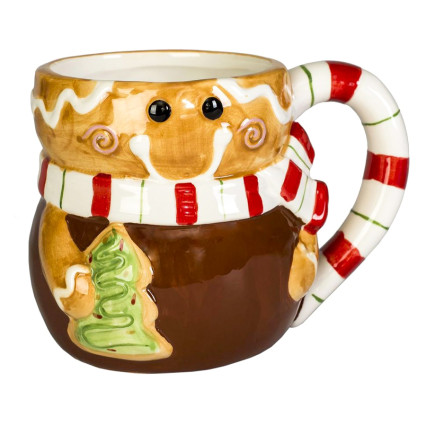 16oz Gingerbread Man Mug