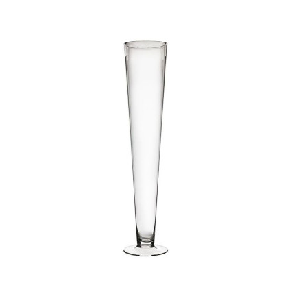 4x16 Glass Trumpet Vase