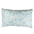 26"L Light Blue Florals Indoor Pillow