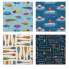 Lake Living 4 pc Square Coaster Set